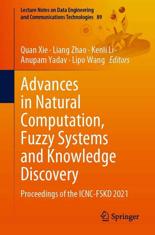 Produktbild: Advances in Natural Computation, Fuzzy Systems and Knowledge Discovery