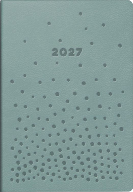 Produktbild: rido/id&eacute; 7011055047 Taschenkalender Mod. partner/Industrie I 2027 "Dots" A7, Kunstleder