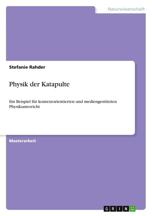 Produktbild: Physik der Katapulte