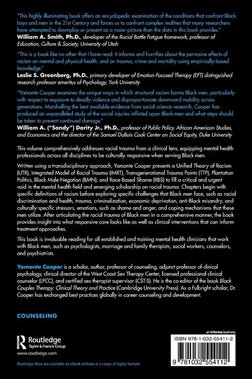 Produktbild: Black Men and Racial Trauma