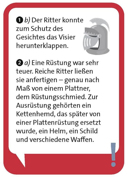 Produktbild: Pocket Quiz junior Ritter und Burgen