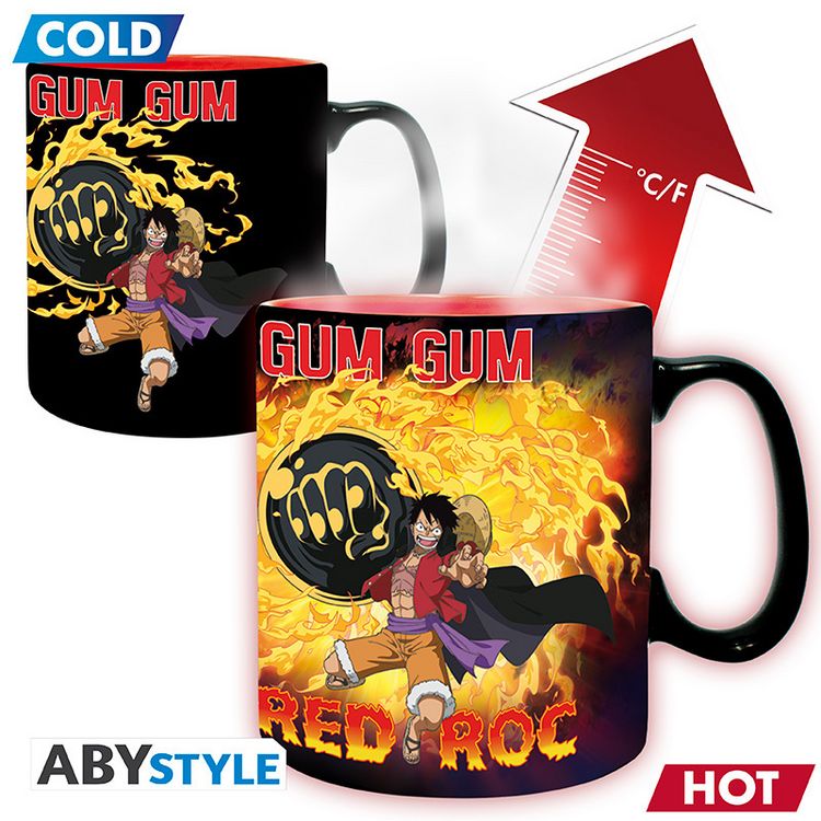Produktbild: ONE PIECE - Mug Heat Change - 460 ml -Luffy vs Kaidou-cardboard box