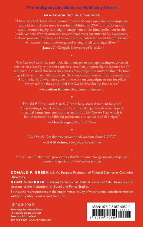 Produktbild: Get Out the Vote