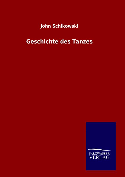 Produktbild: Geschichte des Tanzes