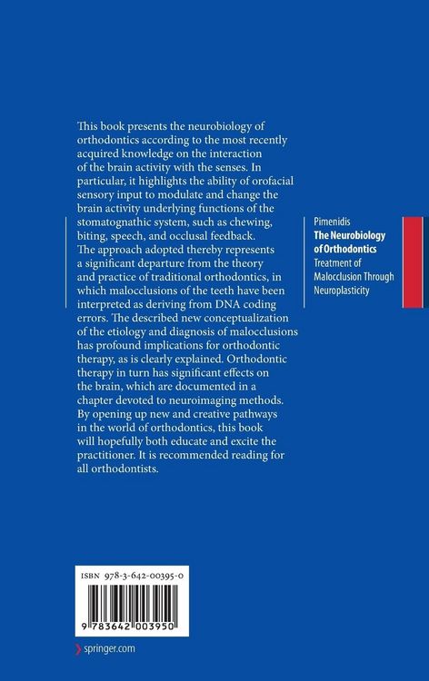 Produktbild: The Neurobiology of Orthodontics