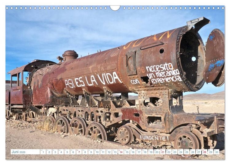 Produktbild: Bolivien - Land und Leute (Wandkalender 2026 DIN A3 quer), CALVENDO Monatskalender