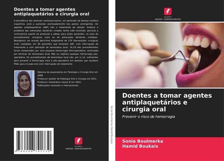 Produktbild: Doentes a tomar agentes antiplaquet&aacute;rios e cirurgia oral