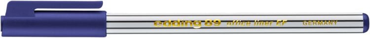 Produktbild: edding 89 Office Fineliner EF blau