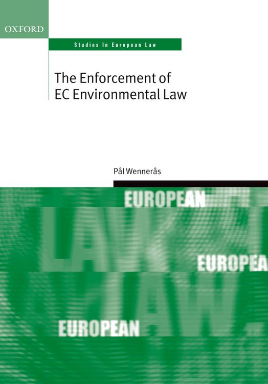 Produktbild: The Enforcement of EC Environmental Law