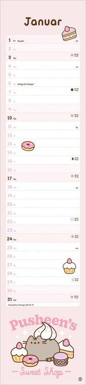 Produktbild: Pusheen Langplaner 2027