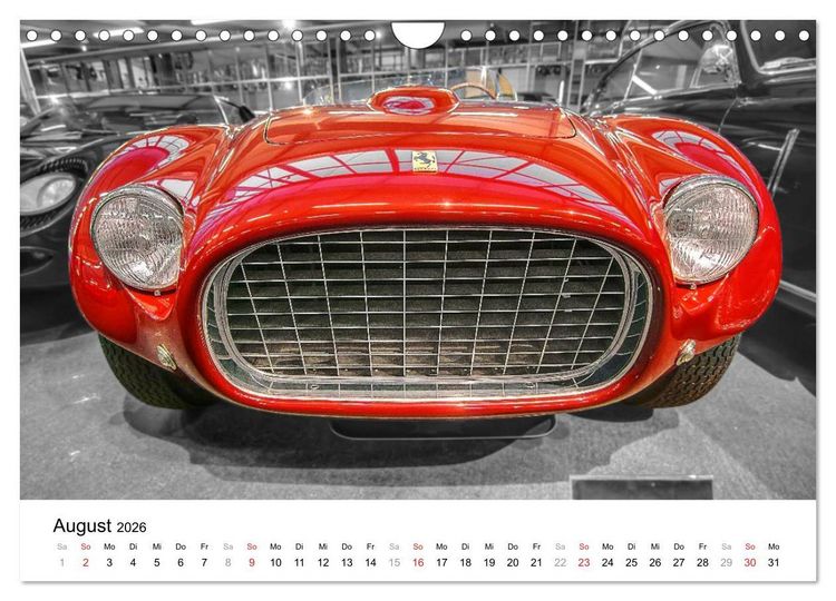 Produktbild: Classic Dream Cars (Wandkalender 2026 DIN A4 quer), CALVENDO Monatskalender