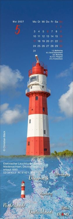 Produktbild: LilleEiland Lesezeichen & Kalender 2027