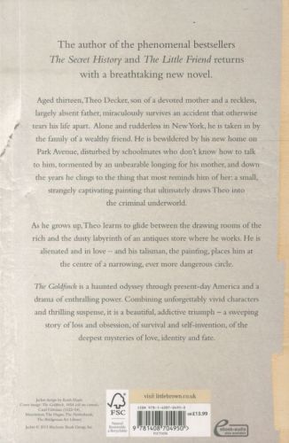 Produktbild: Tartt, D: Goldfinch