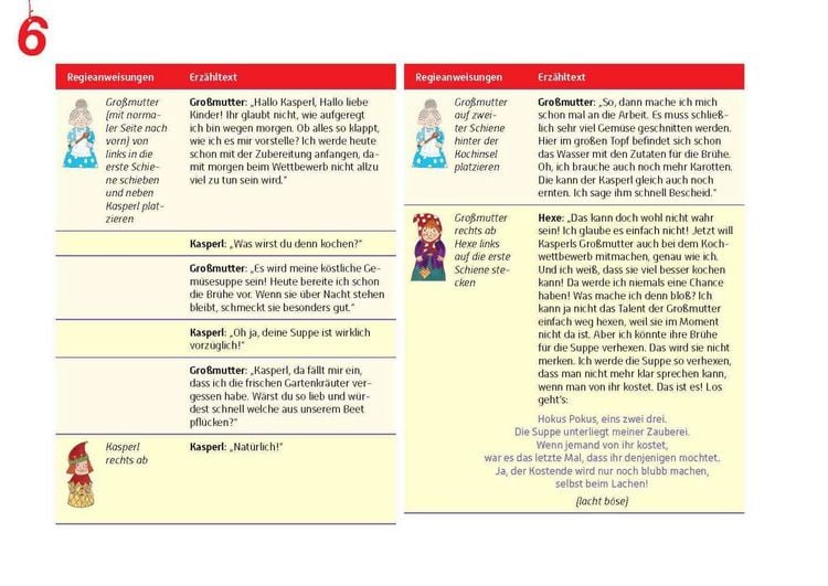 Produktbild: Kasper und die verhexte Gro&szlig;mutter. Erz&auml;hlschienen-Figurenset