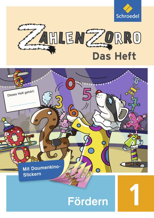 Produktbild: Zahlenzorro - Das Heft