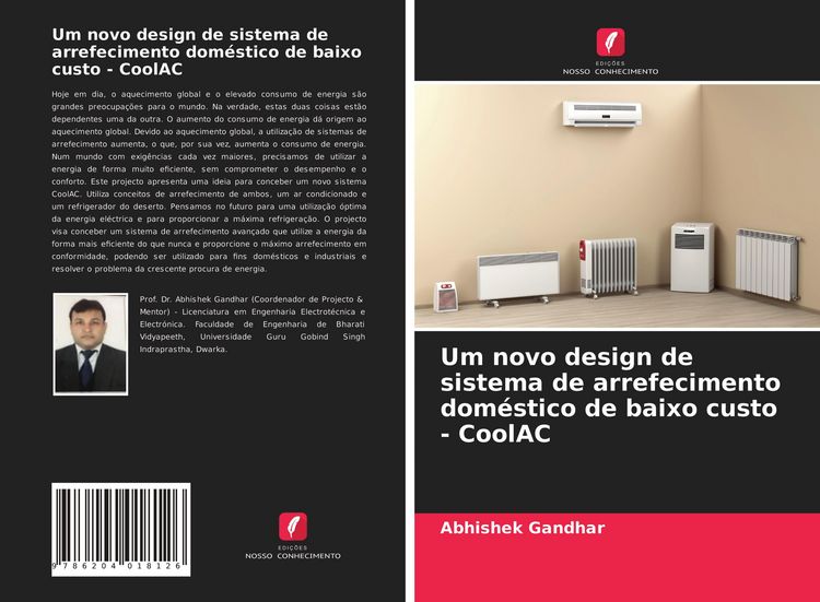 Produktbild: Um novo design de sistema de arrefecimento dom&eacute;stico de baixo custo - CoolAC