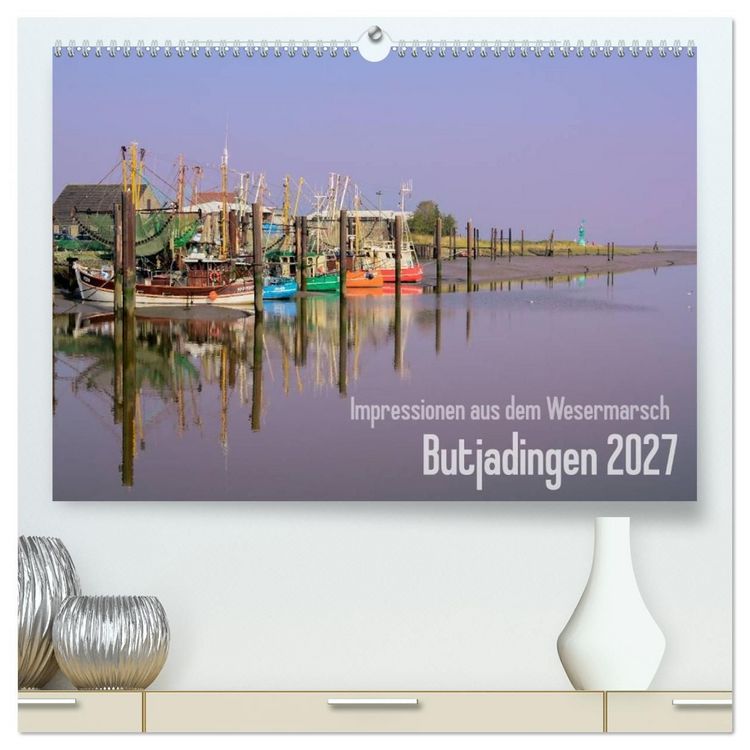 Produktbild: Impressionen aus dem Wesermarsch - Butjadingen 2027 (hochwertiger Premium Wandkalender 2027 DIN A2 quer), Kunstdruck in Hochglanz