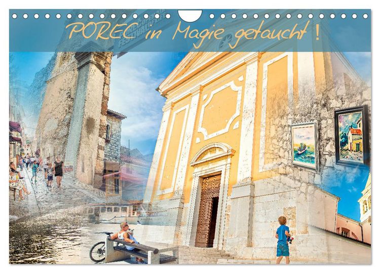 Produktbild: POREC in Magie getaucht! (Wandkalender 2026 DIN A4 quer), CALVENDO Monatskalender