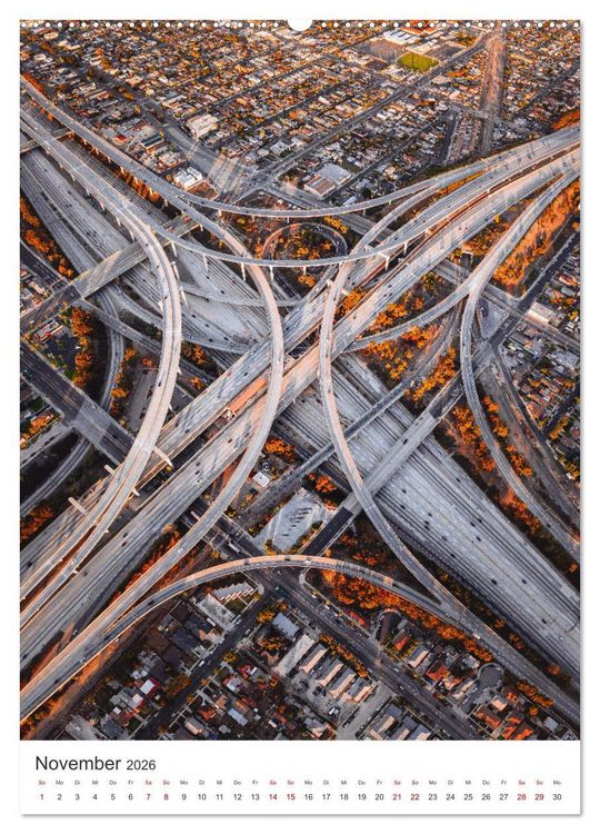 Produktbild: Los Angeles - Eine spannende Reise nach Kalifornien. (Wandkalender 2026 DIN A2 hoch), CALVENDO Monatskalender