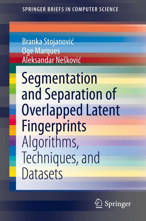 Produktbild: Segmentation and Separation of Overlapped Latent Fingerprints