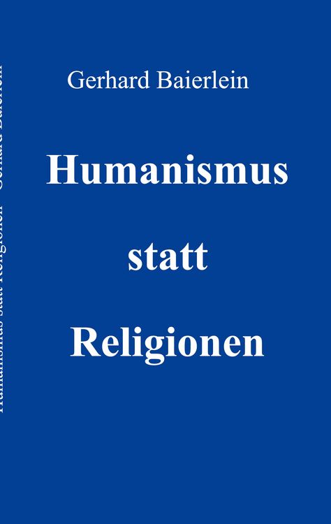 Produktbild: Humanismus statt Religionen