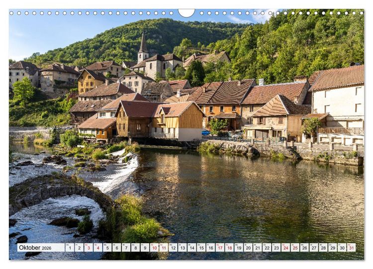 Produktbild: Frankreich - Franche-Comt&eacute; (Wandkalender 2026 DIN A3 quer), CALVENDO Monatskalender