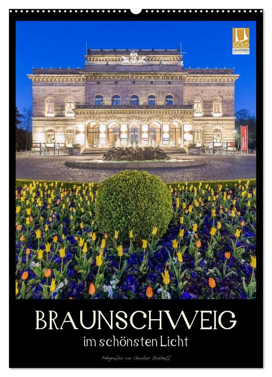 Produktbild: Braunschweig im sch&ouml;nsten Licht (Wandkalender 2026 DIN A2 hoch), CALVENDO Monatskalender