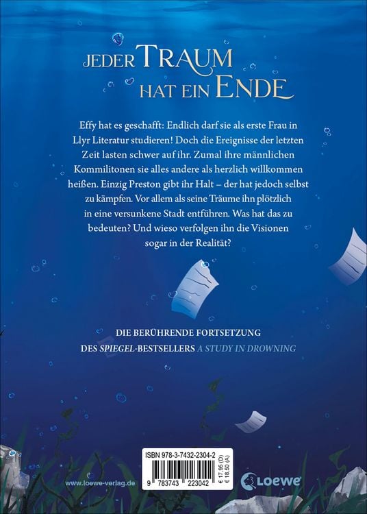 Produktbild: A Theory of Dreaming (A Study in Drowning, Band 2)