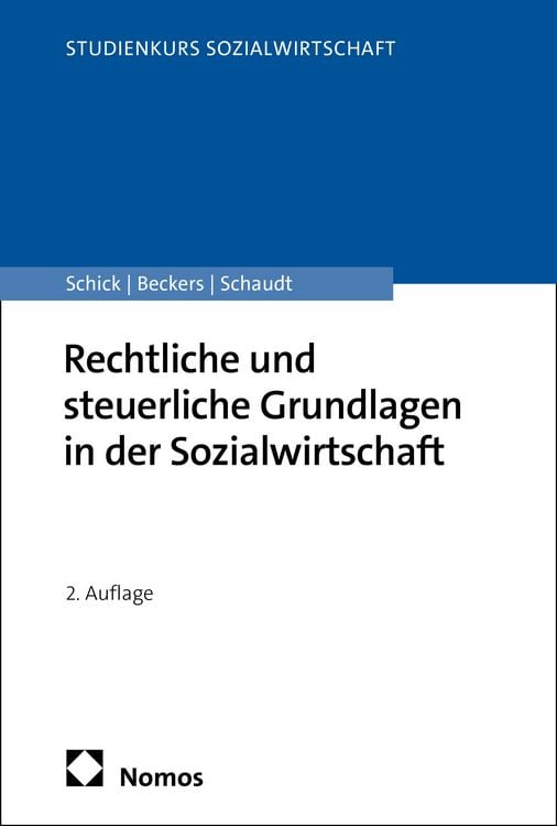 Produktbild: Rechtliche und steuerliche Grundlagen in der Sozialwirtschaft