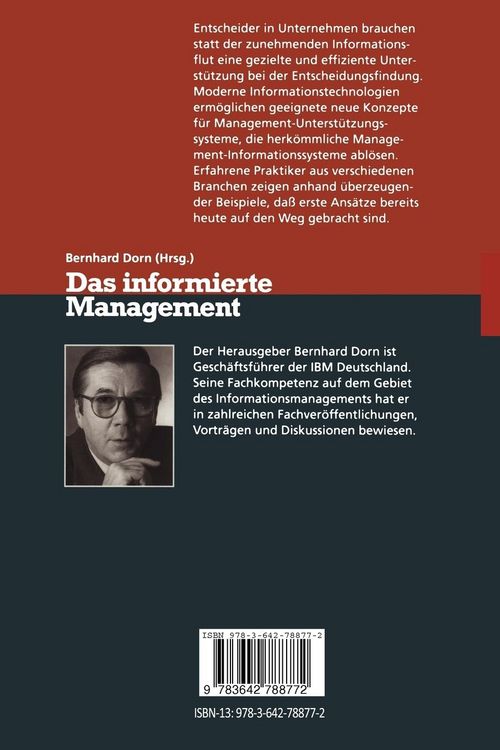 Produktbild: Das informierte Management