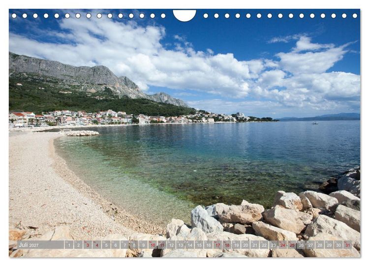 Produktbild: Dalamtinische K&uuml;ste - Momente einer Reise (Wandkalender 2027 DIN A4 quer), CALVENDO Monatskalender