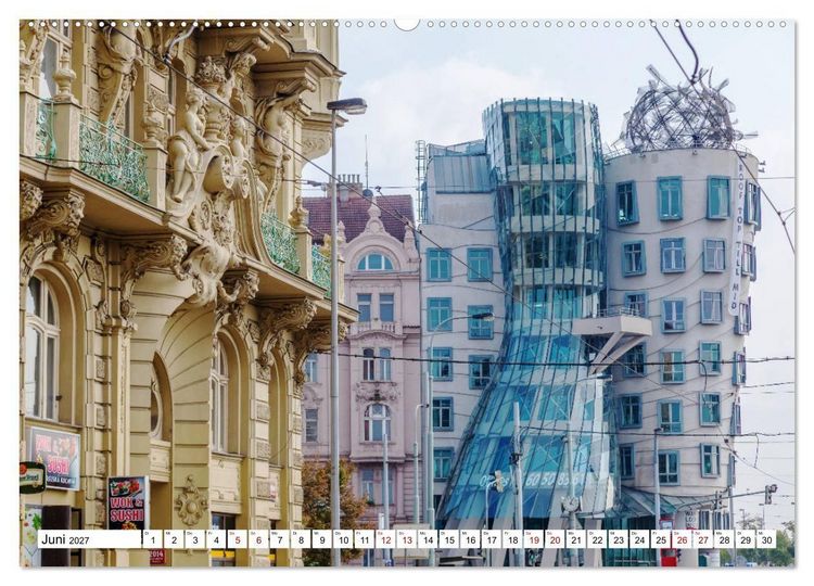 Produktbild: Architektonische Zeitspr&uuml;nge (hochwertiger Premium Wandkalender 2027 DIN A2 quer), Kunstdruck in Hochglanz