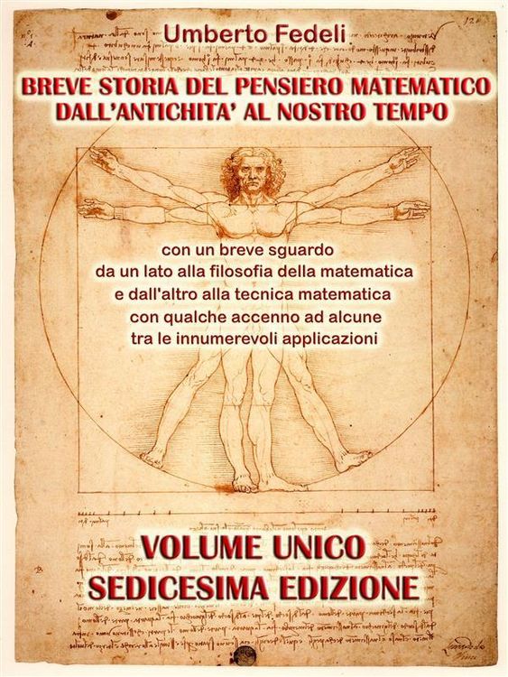 Produktbild: Breve storia del pensiero matematico dall'antichit&agrave; al nostro tempo