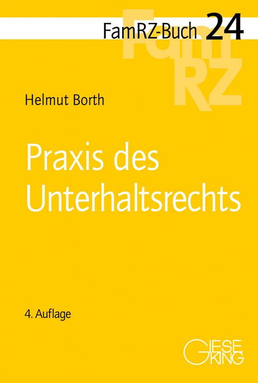 Produktbild: Praxis des Unterhaltsrechts