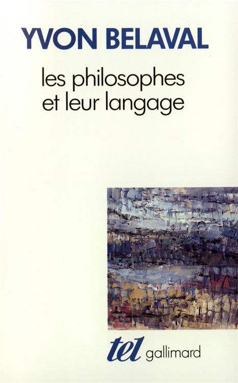 Produktbild: Les philosophes et leur langage