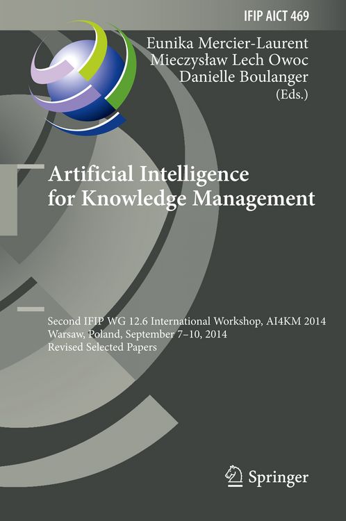 Produktbild: Artificial Intelligence for Knowledge Management