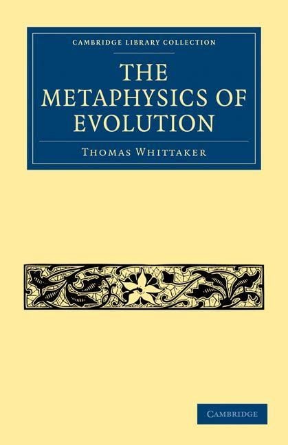Produktbild: The Metaphysics of Evolution