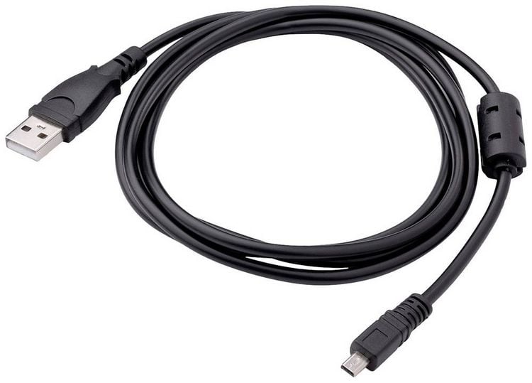 Produktbild: Akyga USB-Kabel USB-A Stecker, UC-E6 1.50m Schwarz AK-USB-20