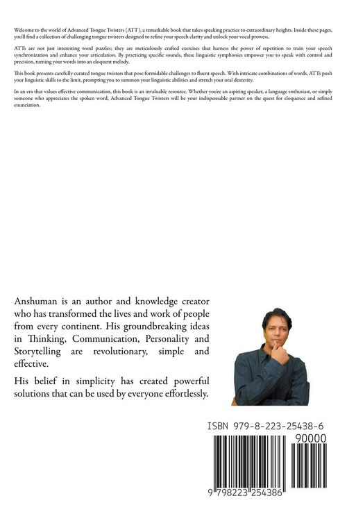 Produktbild: Advanced Tongue Twisters- Excellent Speech & Fun