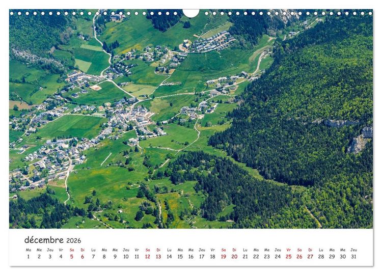Produktbild: Les Hauts du Vercors (Calendrier mural 2026 DIN A3 vertical), CALVENDO calendrier mensuel