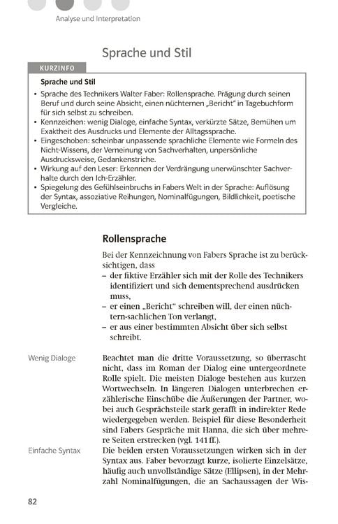 Produktbild: Lekt&uuml;rehilfen Max Frisch 'Homo faber'