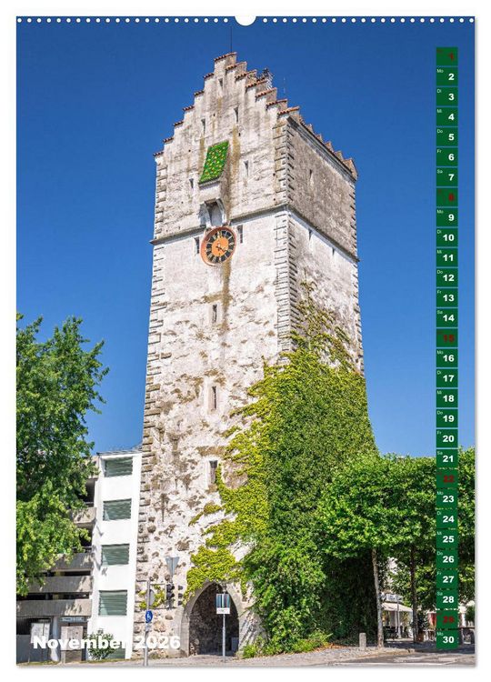 Produktbild: Ravensburg, Stadt der T&uuml;rme (hochwertiger Premium Wandkalender 2026 DIN A2 hoch), Kunstdruck in Hochglanz