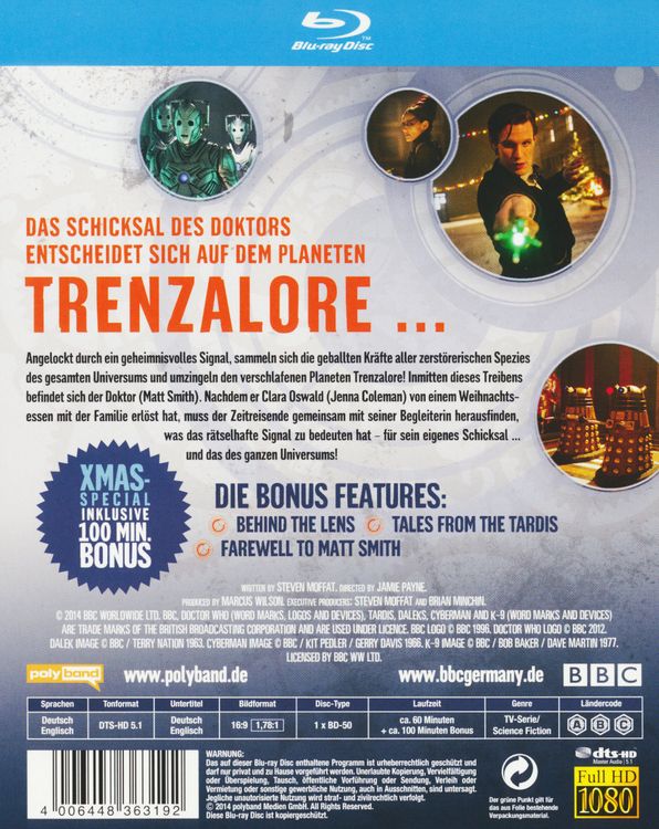 Produktbild: Doctor Who - Die Zeit des Doktors