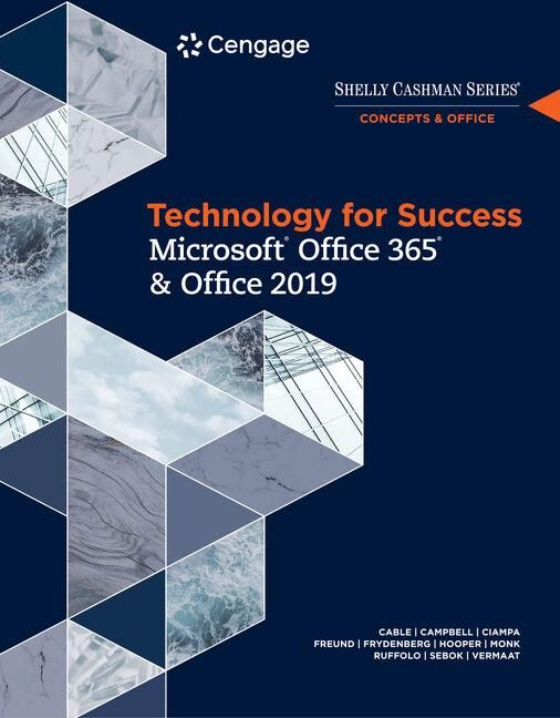 Produktbild: Technology for Success and Shelly Cashman Series Microsoft(r)Office 365 & Office 2019