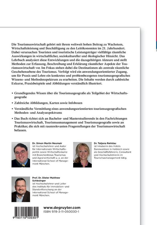 Produktbild: Angewandte Tourismusgeografie