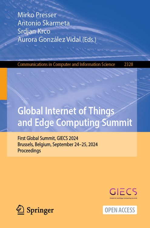 Produktbild: Global Internet of Things and Edge Computing Summit