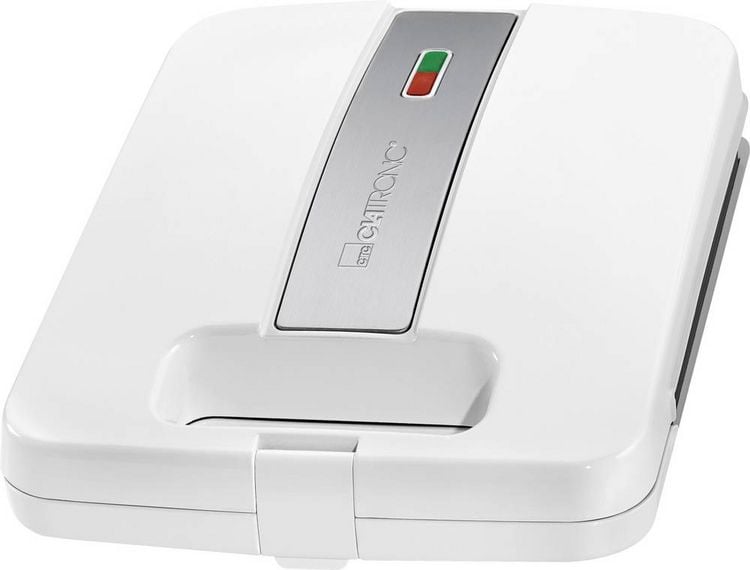 Produktbild: Clatronic ST3629 Sandwich-Toaster Wei&szlig;, Silber