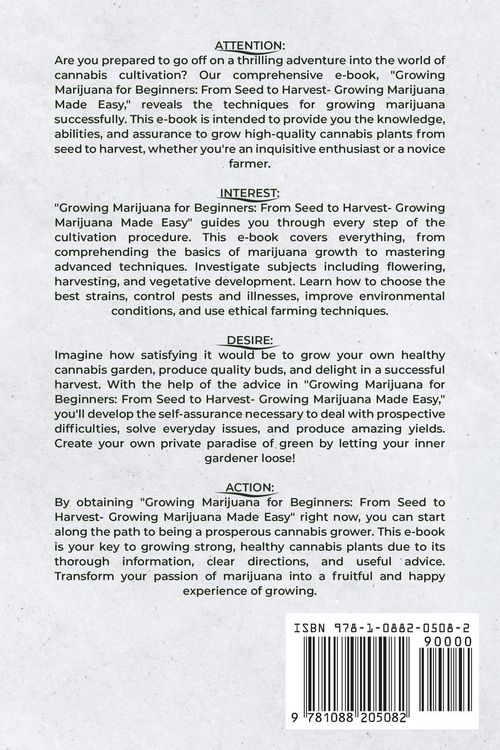 Produktbild: Growing Marijuana for Beginners