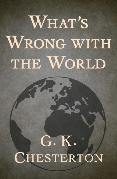 Produktbild: What's Wrong with the World