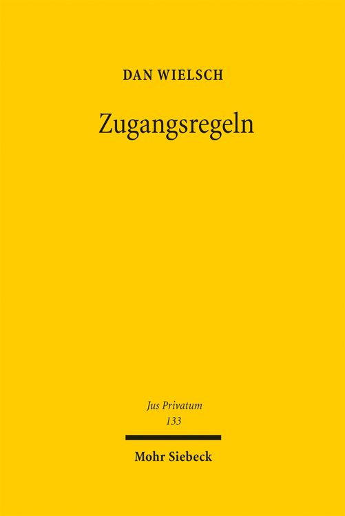 Produktbild: Zugangsregeln